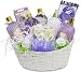 Lavender Gift Basket Luxurious Lavender Spa Gift Basket - Organic Stores