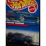 #2000-119 Pontiac Rageous Black Painted Roof 3-Spoke Malaysia Collectible Collector... by Hot Wheels&node=165793011