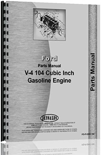 Owatonna 104 Ford Engine Parts Manual