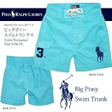 [ポロ ラルフローレン]Polo RalphLauren Big Pony Swim Short ビッグポニースイムパンツ ブルー 12-24ヶ月 80-90cm