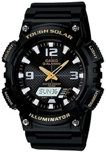 Casio Men's Sport AQS810W-1BV Black Resi