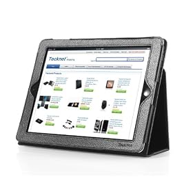 TeckNet� iPad Premium Folio Case / Cover and Flip Stand For Apple iPad 1