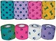 Andover PetFlex Printed Cohesive Compression Tape, 3"x5yds, EACH