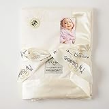 マイブランキー / Minky Solid Velour ミンキーソリッドベロア　ブランケット　Stroller size　(カラー：cream)