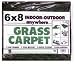 Jefferson Home Fashions #GR68BG 6x8 Green Grass Carpet Image