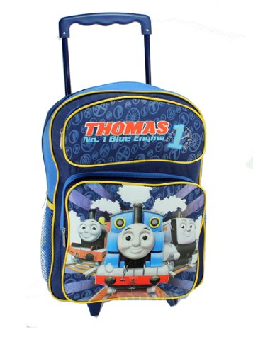 Rolling Backpack - Thomas the Tank - No.1 Blue Engine Large School Bag