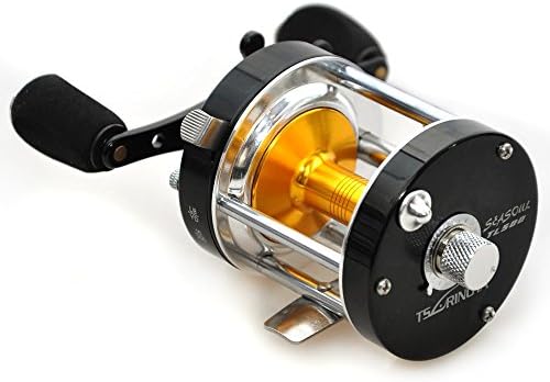 5.2:1 7+1bb Left Hand Baitcasting Reels Fishing Reel Carretilha Pesca Trolling Boat Reel