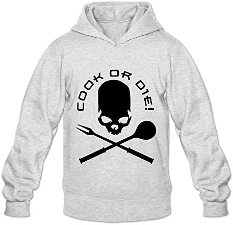 ZHENPIN Women's Cook Or Die Long Sleeve Hooded Sweatshirt