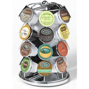 28 K-Cup Carousel for Keurig Coffee Cups, Chrome by 