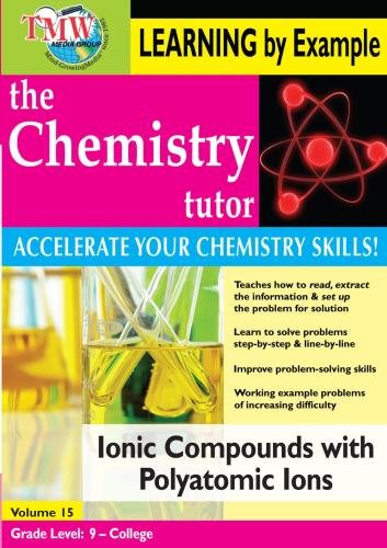 Chemistry Tutor: Learning By Example - Ionic Compounds with Polyatomic Ions