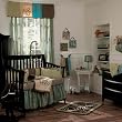 Bali - Four Piece Crib Set (quilt, bumper, sheet, dust ruffle)