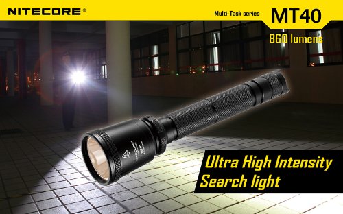  NITECORE MT40 Multi-Task CREE XM-L U2 LED Flashlight - 860 Lumens 