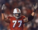 Jake Long Autographed / Signed Miami Dolphins Football 8x10 Photo