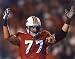 Jake Long Autographed Miami Dolphins Football 8x10 Photo