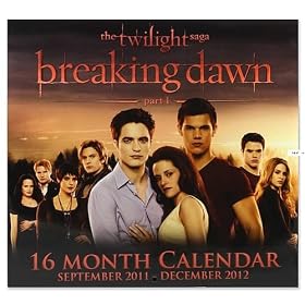 The Twilight Saga "Breaking Dawn" 16 Month Calendar 2012