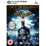 Batman : Arkham Asylum- Game of the year (PC DVD)by Eidos