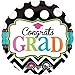 11 pc Dream Big Graduation Congratulations Grad Balloon Bouquet Congrats Chevron