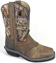 Big Sale Best Cheap Deals Smoky Mountain 6360 Women's Pawnee Square Toe Boot in Brown Oil Distress/Camo 8 M US