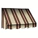 Awntech 6-Feet San Francisco Window/Entry Awning, 44 by 24-Inch, Brown/Terra Cotta