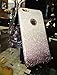 TOZO Case for iPhone 6s Shiny Shadow Bling Crystal Sparkle Premium 3 Layer Hybrid PC+TPU Semi Transparent/Exact/Soft Case for iPhone 6 (2014) / 6s (2015) 4.7 Gradient Black