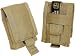 Tactical Assault Gear MOLLE GPS Garmin eTrex and Compass Pouch Coyote Tan 812127