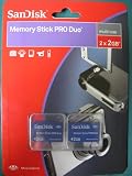 SanDisk Memory Stick Pro Duo 2 X 2GB