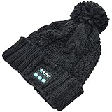 Winkeyes Sports Bluetooth Hat Knitted Hat Music Hat Headphone Speaker Beanie Bluetooth Headphone Answer Phone Cap Warm Winter Women Hat