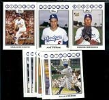 2008 Topps Los Angeles Dodgers Series 1&2 Baseball Cards Complete Team Set of 22 cards including Joe Torre, Hiroki Kuroda, Chin-Lung Hu and more !