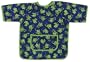 Mullins Square Frogs on Blue Paint Smock