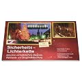 Hellum 839012 Lichterkette Mini 100-teilig, klar, Gesamtl�nge 17,85 m, f�r Innen
