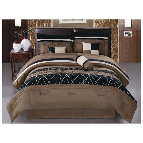 Jbff luxury embroidery bed in bag microfiber comforter …