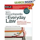 Nolo's Encyclopedia of Everyday Law: Answers to Your Most Frequently Asked Legal Questions by  Shae Irving and Nolo