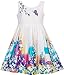 Sunny Fashion Girls Dress Seeking Flower Embroidery Chinese Style
