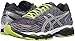 ASICS Men's Gel-Nimbus 18 Lite-Show Running Shoe, Black/Silver/Sulphur Spring, 10 M US