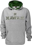 Hawaii Warriors Automatic Fleece Grey Hooded Sweatshirt
