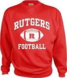 Rutgers Scarlet Knights Perennial Football Crewneck Sweatshirt - X-Large
