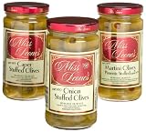 Review Miss Leone's  / Miss Leone's Stuffed Queen Olives: Onion, Martini Pimento, Caper, 12-Ounce Jars (Pack of 3)