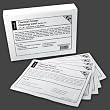 Thermal Printer Cleaning Card 4"x6" - 101.6mm x 152.4mm Series 212 (3 Layer) - 25 cards