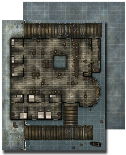 Cover image : GameMastery Flip-Mat: Waterfront Tavern