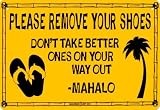 Please Remove Your Shoes , 18x12