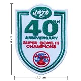 New York Jets Patch Logo II Embroidered Iron on Patches