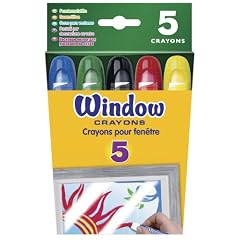 Crayola 52-9765 - 5 Fenstermalstifte
