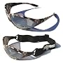 Camouflage Ladgecom All-Weather Sunglasses & Goggles with Head Strap for Cycling, Running & Ski Sports