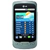 LG P500 OPTIMUS One Smartphone (Android 2.2, 3 MP Kamera, 8,1 cm (3,2 Zoll) Touchscreen, 2GB Speicherkarte, 3,5mm Klinkenbuchse) silver / chrome