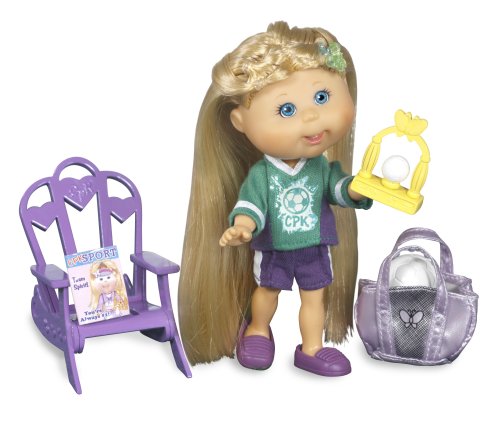 Childrens Toyshop  Toys : Cabbage Patch Kids Lil Sprouts Sporty Girl w/Accessories