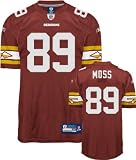 Santana Moss Jersey: Reebok Authentic Maroon #89 Washington Redskins Jersey