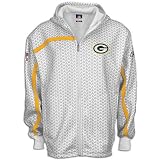 Packers Reebok Men's NFL Conflict Plyr Full Zip Hood