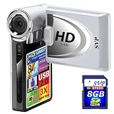 SVP T400-Silver 1280x720p True HD Camcorder with 2.4