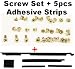 Complete Screws Set Replacement + Adhesive Strips For iPhone 3g or 3gS