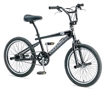 FREERIDER BMX-Bike 20" Freestyle schwarz 2 Paar PEGS